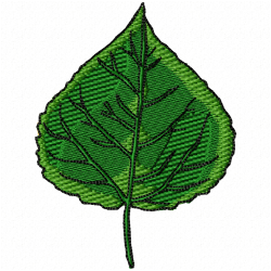 Leaves Embroidery Design 11